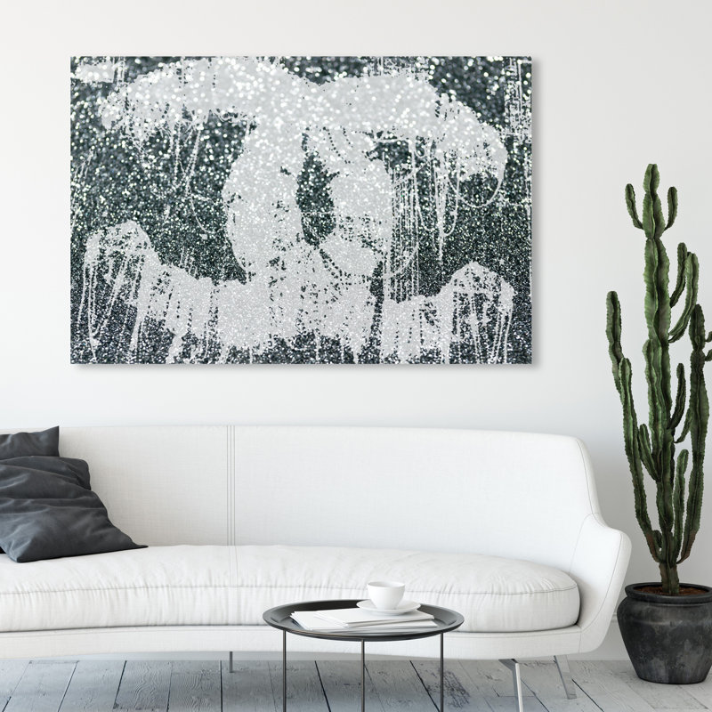 «Fashion and Glam Hey Lolita Disco», impression sur toile, H 30 po x l 45 po, Toile tendue