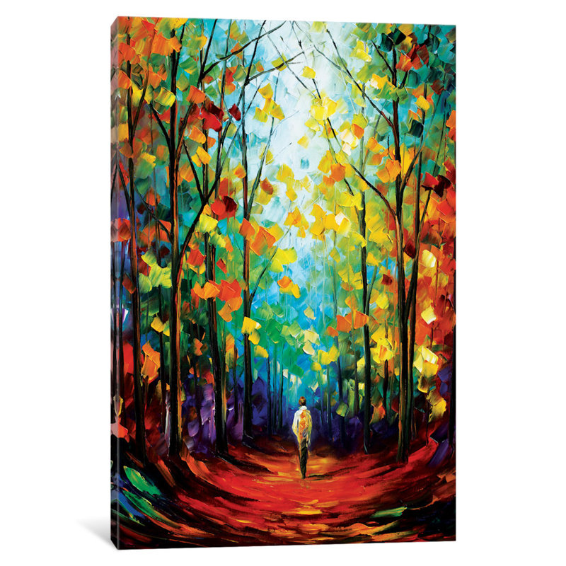 «Morning Mood», reproduction d'art sur toile tendue, H 26 po x l 18 po x P 1,5 po