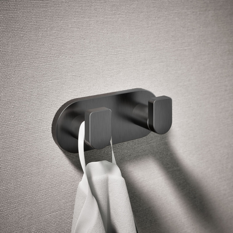Composed Double Robe Hook