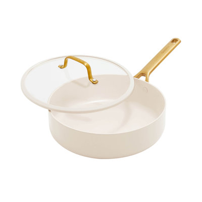 Greenpan Padova Reserve Pro Skillet 26cm With Lid - Cream