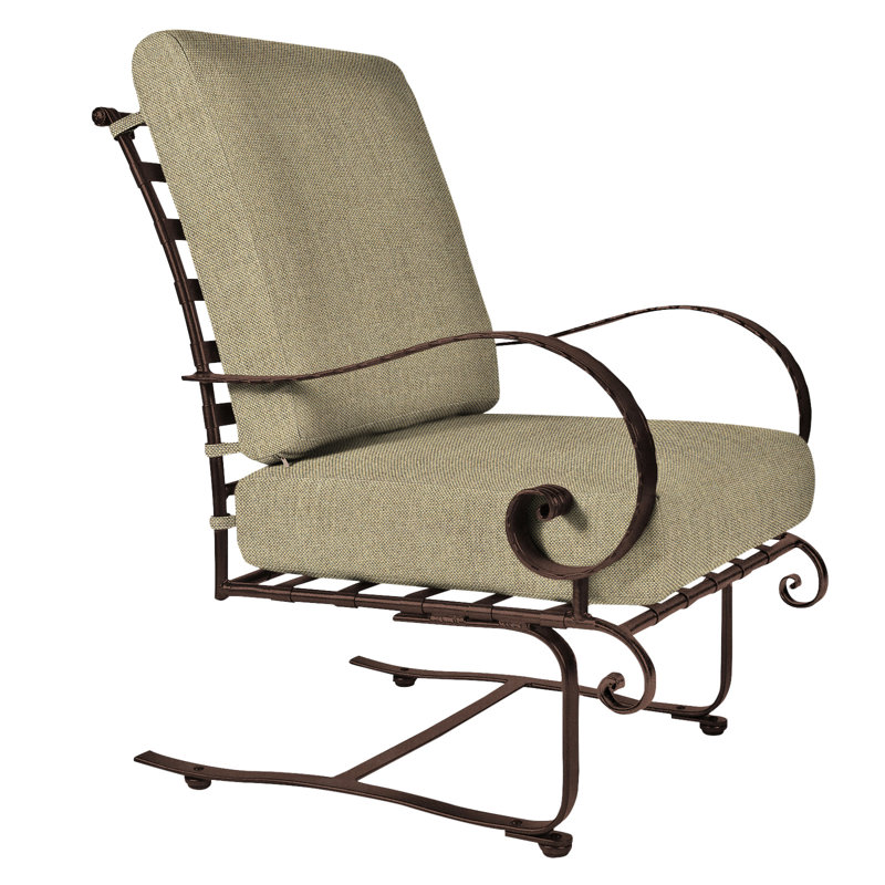Classico Outdoor Lounge Chair, Copper Creek, Alcazar Redwood
