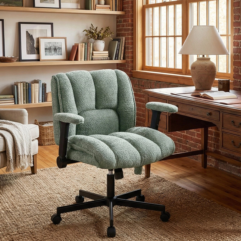 Fauteuil de bureau Criss Cross, Vert clair