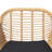 Buschi Round Wicker Rattan Patio Waterproof Seating Set with Cushions and Table-554873187-554873186