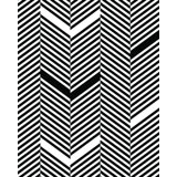 Chevron And Herringbone Chevron Vinyl Wallpaper by Jamie Graney