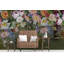 Papier peint amovible fleurs colorées-127350443