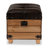 Gadberry Faux Leather Ottoman