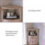 Armoire d'angle 43,31 po
