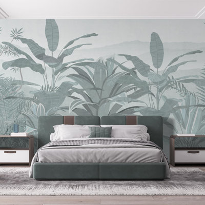 Serene Misty Jungle