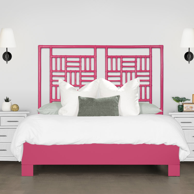 Tête de lit Finn, Très grand, Rose vif