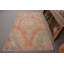 Tapis rétro, tapis de chambre à coucher, tapis orange 4,5 x 7,5 pieds, tapis turcs, tapis modernes