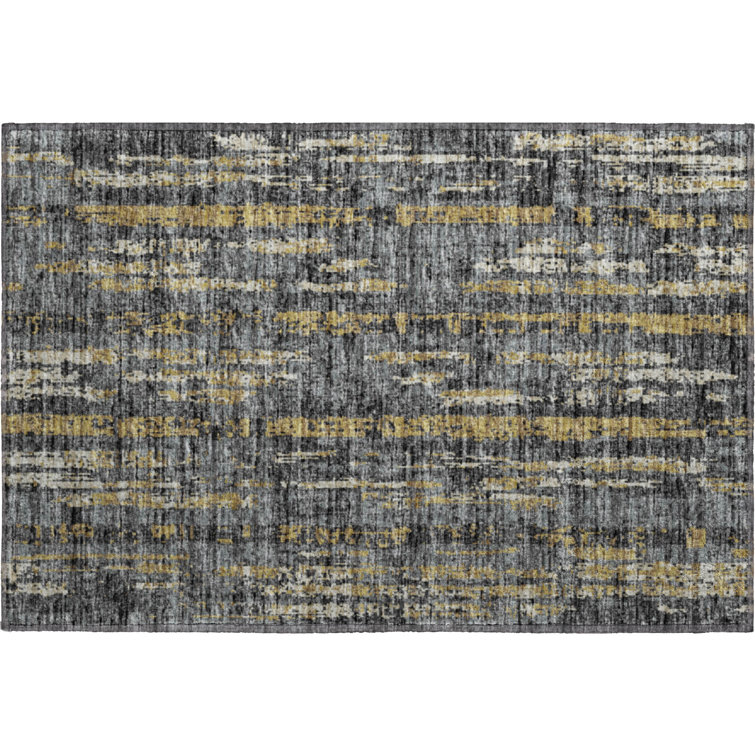 Premium Machine Washable Tiream Granite Rug