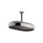 Statement 14" Single-Function Wall or Ceiling-Mount Round Rainhead, Oblong Rain Showerhead 2.5 GPM-1590078167