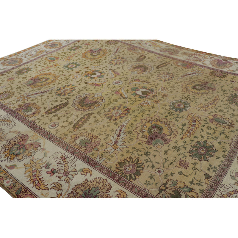 One-of-a-Kind 11’3”x13’6” Hand Knotted Area Rug