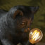 Switzer Resin Novelty Lamp-1944687223