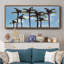 Paradise Palms, reproduction d'art sur toile-238991748-238991774