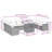  Garden Sofa Set Light Grey, Anthracite