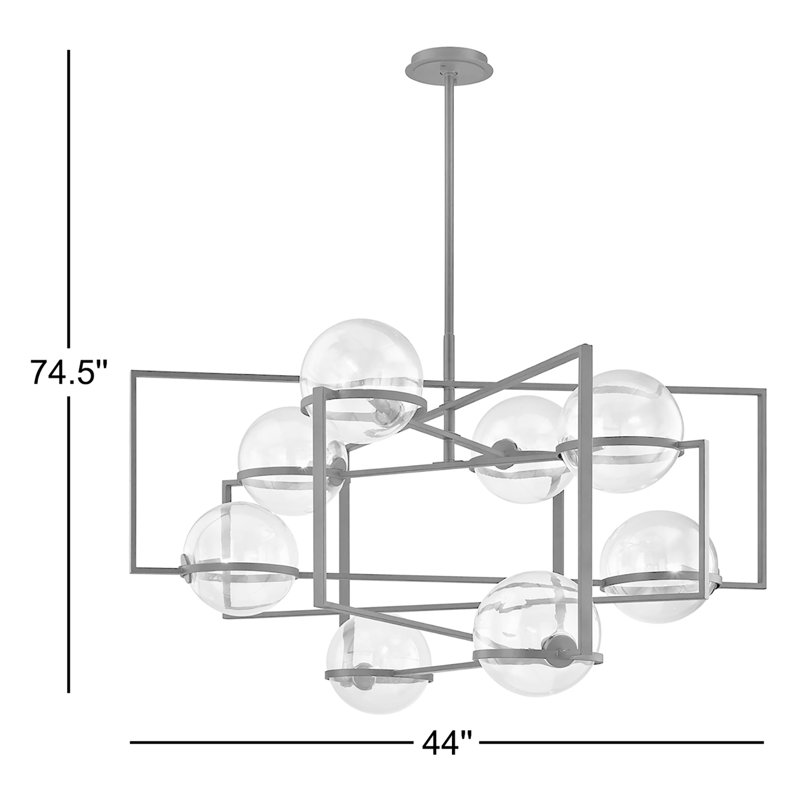 Elliot 8 - Light Chandelier