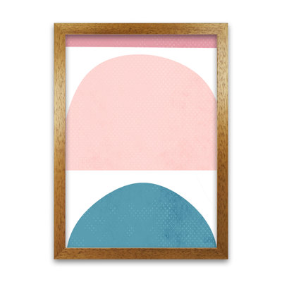 Abstract Blue And Pink Original - Print