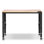 Établi réglable, capacité de 907 kg, établi robuste de 122 x 51 cm avec réglage en hauteur de 72 à 98 cm, établi de garage avec prises électriques, idéal pour garage, atelier et bureau.