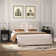 Queen Size Bedroom Set Upholstered Bed Frame With With Charging Station, Nightstand Set Of 2 With Storage