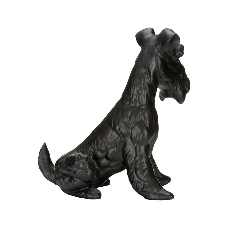 Henry Dog Statue- Black