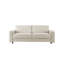 Ensemble de canapé modulaire en velours côtelé de style moderne minimaliste 2 pièces, beige, convenant à un usage quotidien-130464070