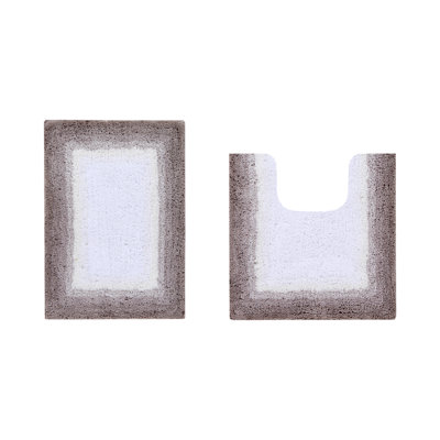 Ensemble de tapis pour salle de bain 2 pièces 100% coton 1615 g / m² Torrent