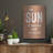 Trinx 'The Sun is Calling' by Lettered & Lined, Metal Wall Art-598684678