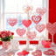 36 pièces décoratives en forme de cœur en bois pour peindre la Saint-Valentin, 9 styles de bricolage en bois brut sans finition