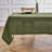 100% Pure Linen Hemstitch Table Throw - Classic Hemstitch-111758787