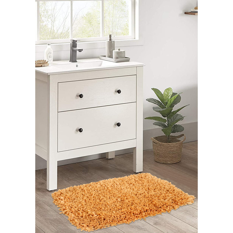Ensemble de tapis de bain Karnowski, Orange