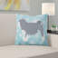 Coussin intérieur/extérieur en flocons d’hiver-32011202