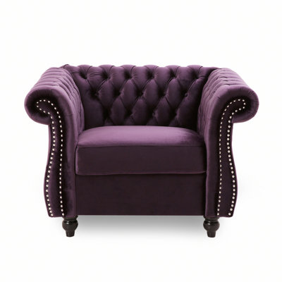 Tufted Chair, Chesterfield Club Chair