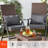 Sunbrella Outdoor Dining Chair Seat Pad-1904941011