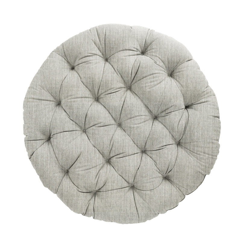 Coussin intérieur / extérieur Sunbrella Papasan, Toile granit Sunbrella®, L 44 po x P 44 po, Polyester