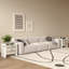 Ensemble de 2 tables de chevet en rotin avec station de charge moderne de type C et 2 grands tiroirs de rangement. Tables polyvalentes pour la chambre à coucher. Bureau. Salon. -702430017