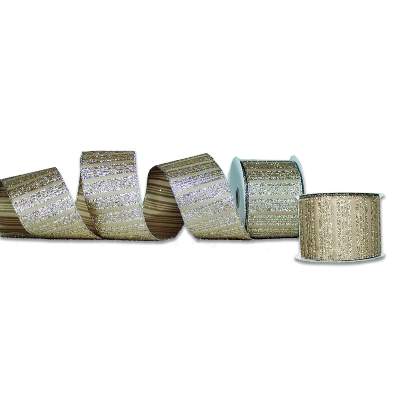 Fabric Ribbon, Gold