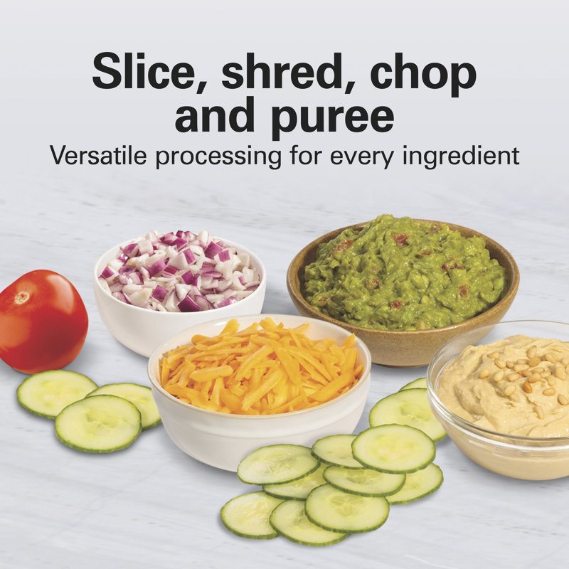 Hamilton Beach® Stack & Snap 10 Cup Food Processor