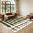 Boho Striped Area Rug, Bohemian Style Geometric Pattern Floor Mat, Soft Fluffy Non-Slip Washable for Living Room, Bedroom, Hallway, Home Decor and Accessories-158946672