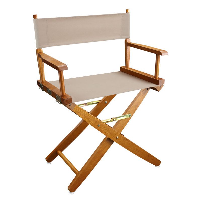 Oktan   Folding Director Chair, Natural, Natural