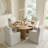 Shaune Upholstered Armchairs with Solid Wood Legs