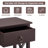 Mutchler Small End Table with Storage Shelf and Drawer, Solid Wood End Table for Bedrooms, Living Room End Table, End Table with Storage, Side Table with Drawers-1783049506