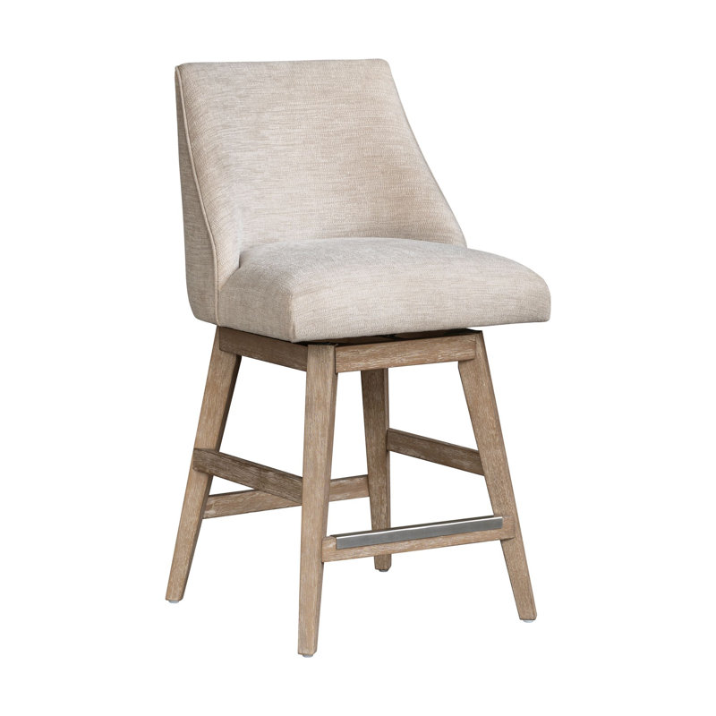 Tabouret de comptoir pivotant Winfield