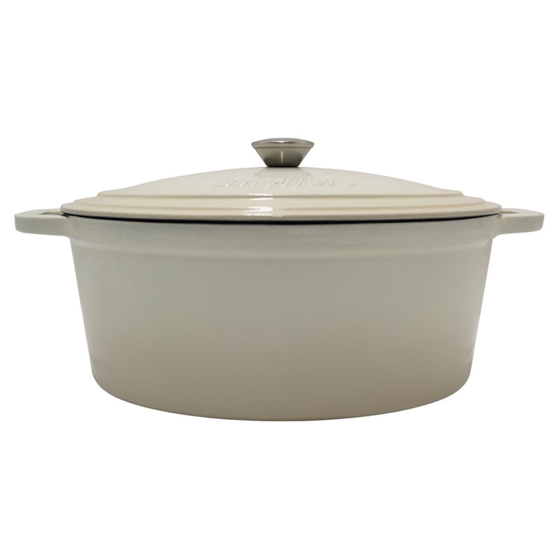 Cocotte ovale émaillée BergHOFF, 8 pintes, Vert