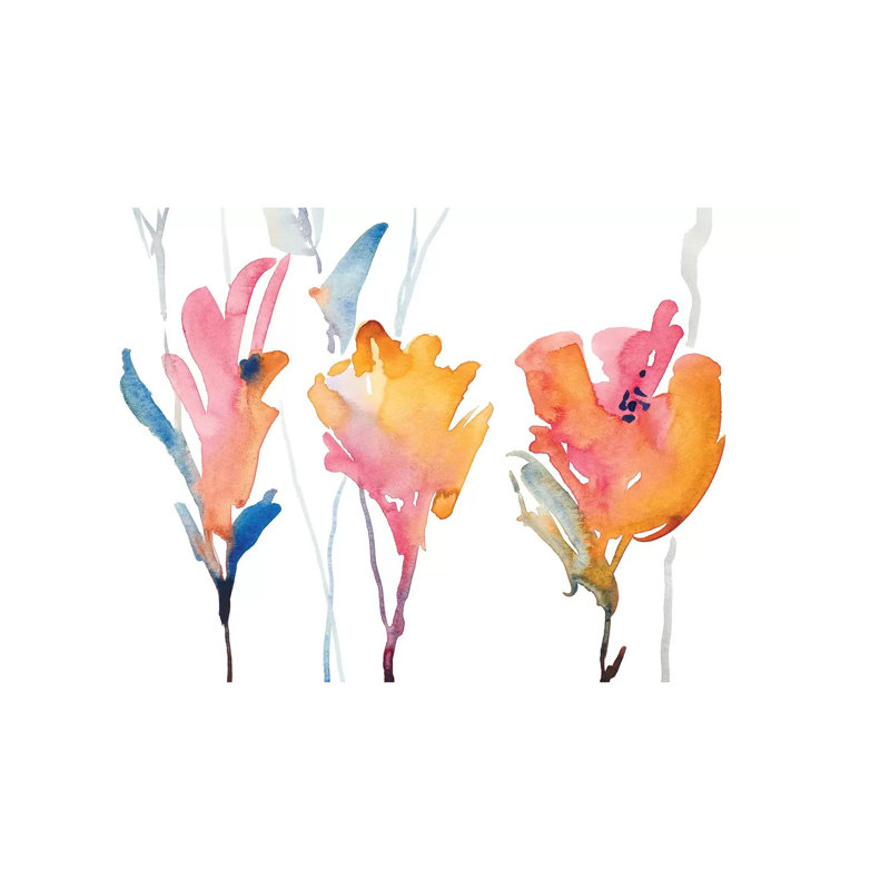 September Blooms II by Lanie Loreth - Wrapped Canvas Painting, 101.6 cm H x 66.04 cm W x 1.91 cm D