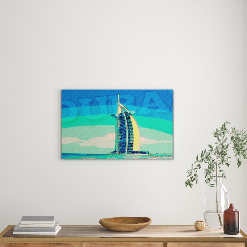 Stretched On Wooden Frame Print on Canvas, 80cm H x 100cm W x 2cm D