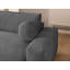 Puffy 4 Seater Chenille Corner Sofa with Storage-136114157-136114152
