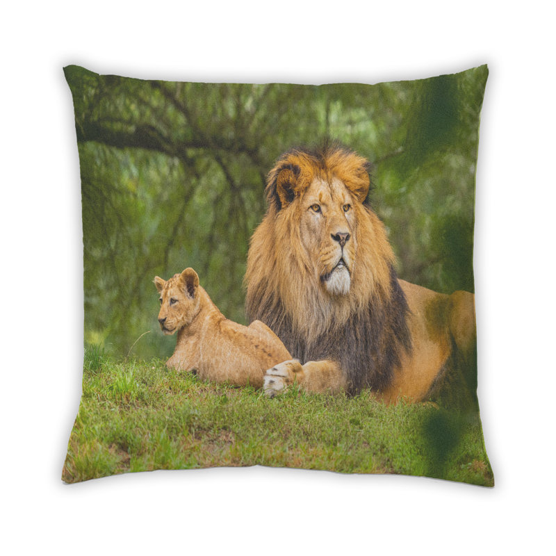 Coussin 36 animaux, Microsuède