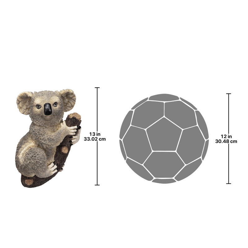 Statue de Kouta, le koala qui grimpe, Simple