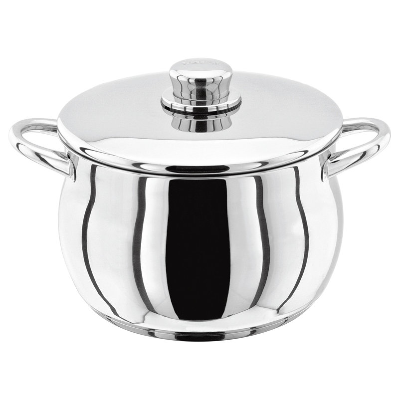 Stellar 1000 Stainless Steel Stockpot, 4.4 L